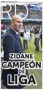 zidane en la razón